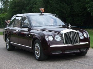 Bentley State Limousine Reine d'Angleterre La Bentley State Limousine